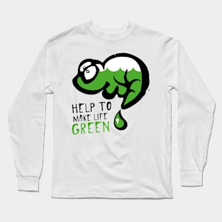 Help To Make It Eco Friendly Long Sleeve T-Shirt